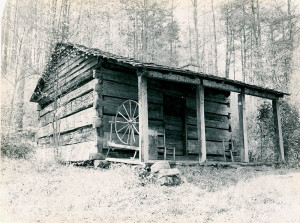 Aunt Sal's Cabin before restoration
