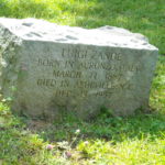 Gravestone of Luigi Zande