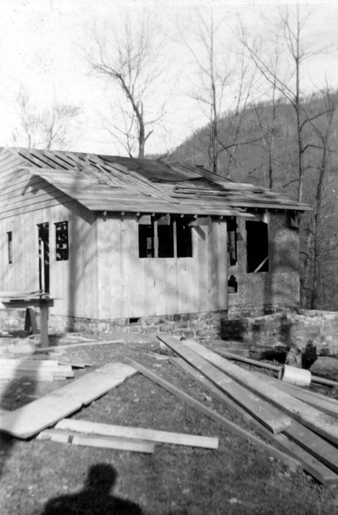 Jubilee Cottage, under construction, 1950. [II_7_jubilee_310a.jpg]