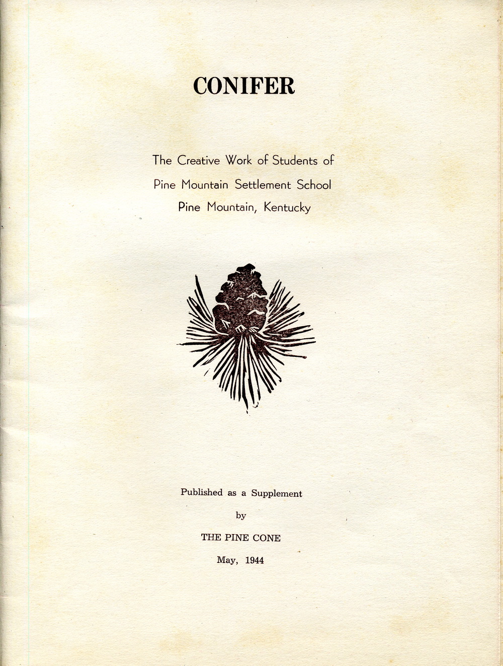 CONIFER - 1944