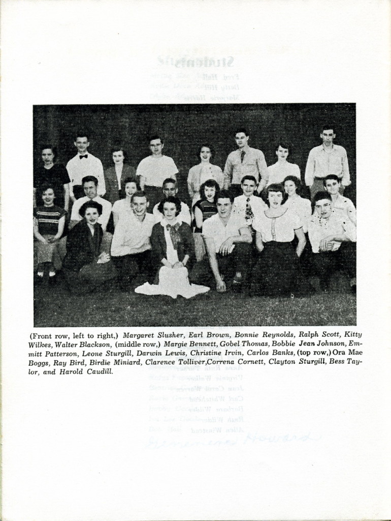 CONIFER 1949. Page 6. ; STUDENTS Graduating Class 1949