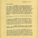 ELIZABETH HENCH Correspondence 1915-1917