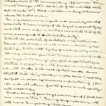 BERTHA COLD Correspondence