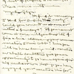 BERTHA COLD Correspondence