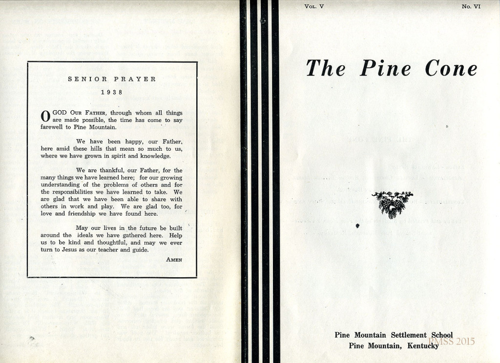 PINE CONE 1938 May