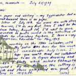 1939, July 25. Letter to Glyn Morris.