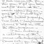 DOROTHY BOLLES Correspondence II 1931 to 1935