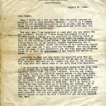 HENRY C. CREECH Letters 1930-1934