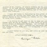 HENRY C. CREECH Letters 1930-1934