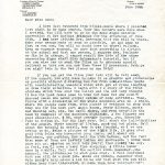GLYN MORRIS 1934 Correspondence 