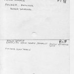 ARCHIVE SUBJECT INDEX File Cards
