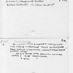 ARCHIVE SUBJECT INDEX File Cards