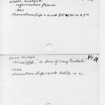 ARCHIVE SUBJECT INDEX File Cards