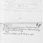 ARCHIVE SUBJECT INDEX File Cards
