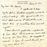 JOSEPHINE M. MERRILL Correspondence I