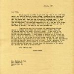 MARY ROCKWELL HOOK Correspondence 1927