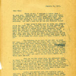 MARY ROCKWELL HOOK Correspondence 1920