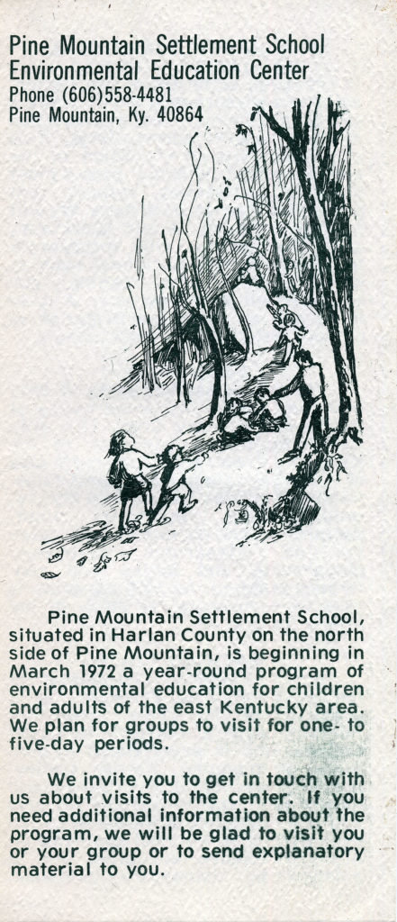 ENVIRONMENTAL EDUCATION Brochure 1