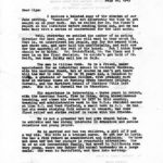 GOVERNANCE BOT 1943 Correspondence