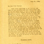 ADMIN GENERAL 1928 Correspondence External W-Z