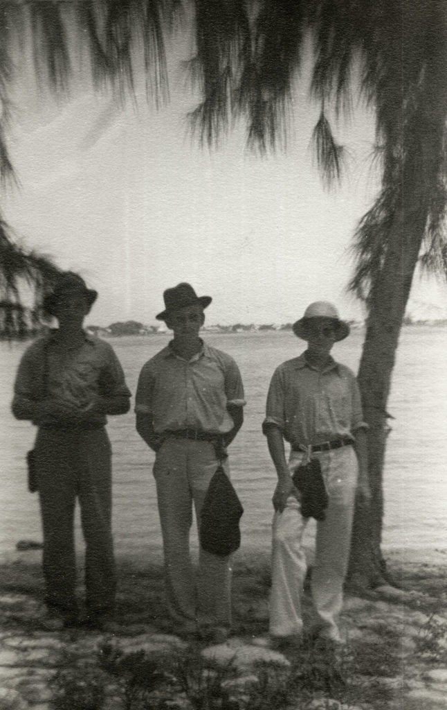 FRED J. BURKHARD Friends in Cayman islands 1938