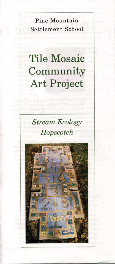 ENVIRONMENTAL EDUCATION Stream Ecology Hopscotch Mosaic