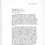 GLYN MORRIS Correspondence 1941