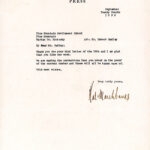 ADMIN GENERAL 1930-33 Marchbanks Press Correspondence