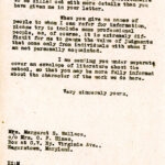 MEDICAL 1921 Nurse Recruitment Correspondence
