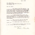 DARWIN D. MARTIN 1927 Correspondence Part 1