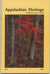 PERIODICALS Appalachian Heritage Inventory