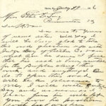 CELIA CATHCART 1916 Road Correspondence