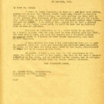 CELIA CATHCART 1918 Road Correspondence