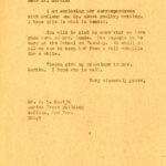 DARWIN D. MARTIN 1926 Correspondence
