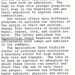 SETTLEMENT INSTITUTIONS OF APPALACHIA Inc. Brochure 1970 Serving in Appalachia
