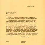 DARWIN D. MARTIN 1933 Correspondence