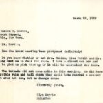 DARWIN D. MARTIN 1933 Correspondence