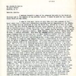 DARWIN D. MARTIN 1933 Correspondence