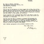 DARWIN D. MARTIN 1933 Correspondence