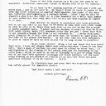 Dr. EMMA and Dr. FRANCIS TUCKER Correspondence 1950