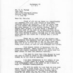 Dr. EMMA and Dr. FRANCIS TUCKER Correspondence 1950