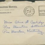 OLIVE COOLIDGE Correspondence 1941 Bob to Oggy NOVEMBER