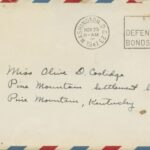 OLIVE COOLIDGE Correspondence 1941 Bob to Oggy NOVEMBER