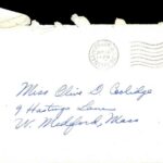 OLIVE COOLIDGE Correspondence 1942 Bob to Oggy JANUARY