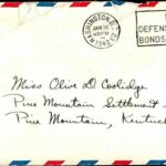 OLIVE COOLIDGE Correspondence 1942 Bob to Oggy JANUARY