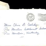 OLIVE COOLIDGE Correspondence 1942 Bob to Oggy JANUARY