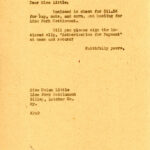 HELEN F. LITTLE Correspondence II