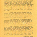 HELEN F. LITTLE Correspondence II