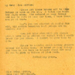 HELEN F. LITTLE Correspondence II