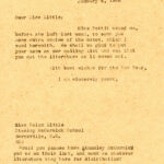 HELEN F. LITTLE Correspondence II